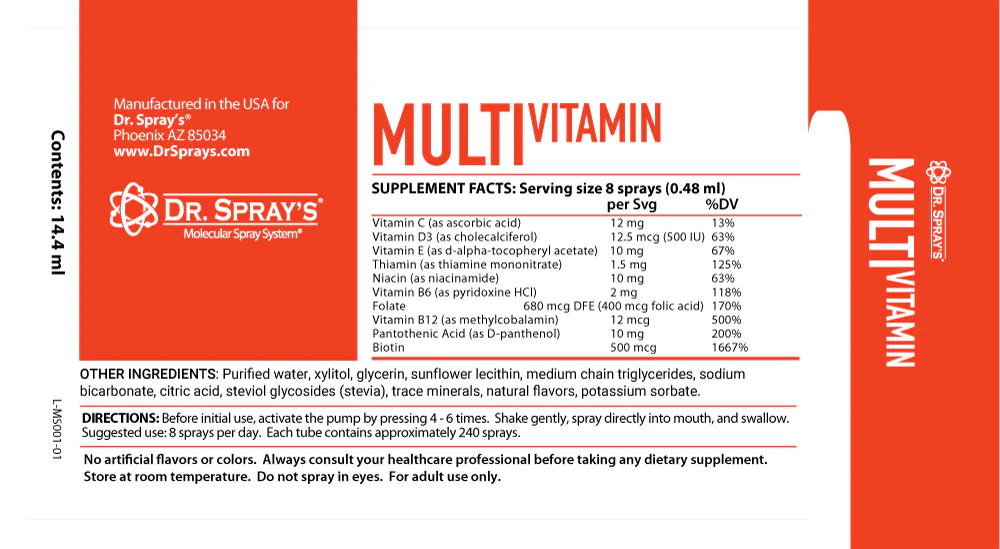 MULTI-VITAMIN Spray - Image 3