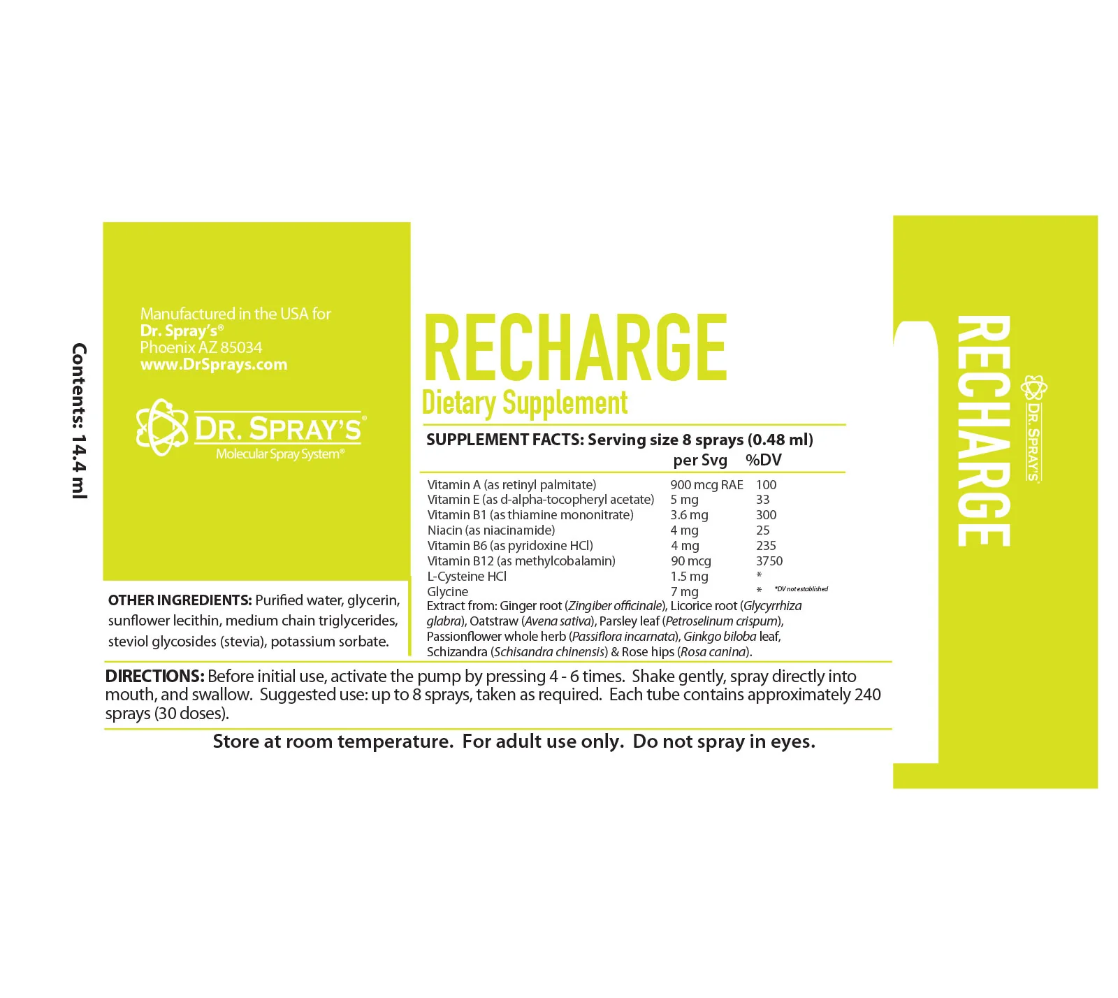 Recharge Spray - Image 3